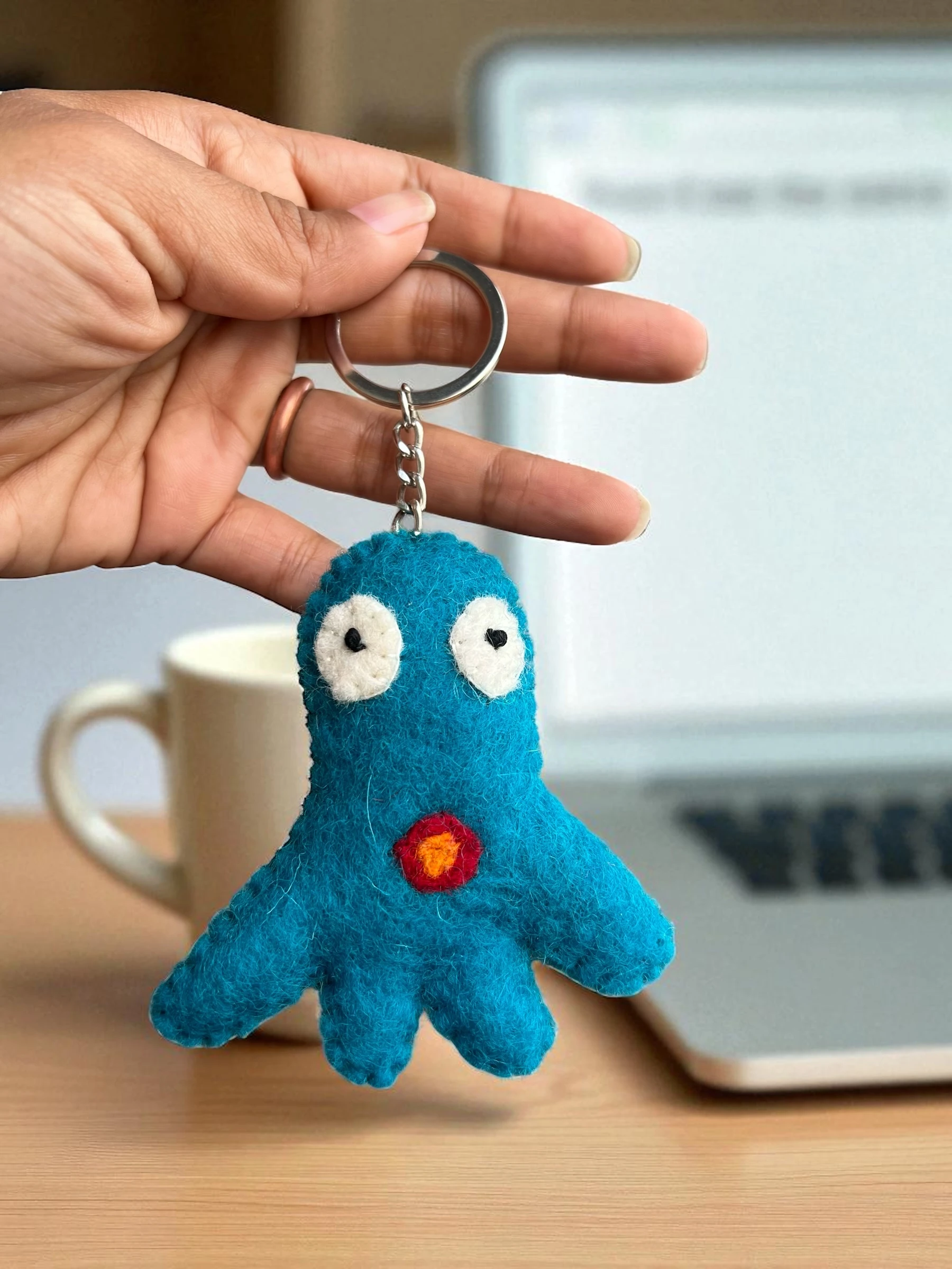 Octopus Keyring - Krafther Kreations