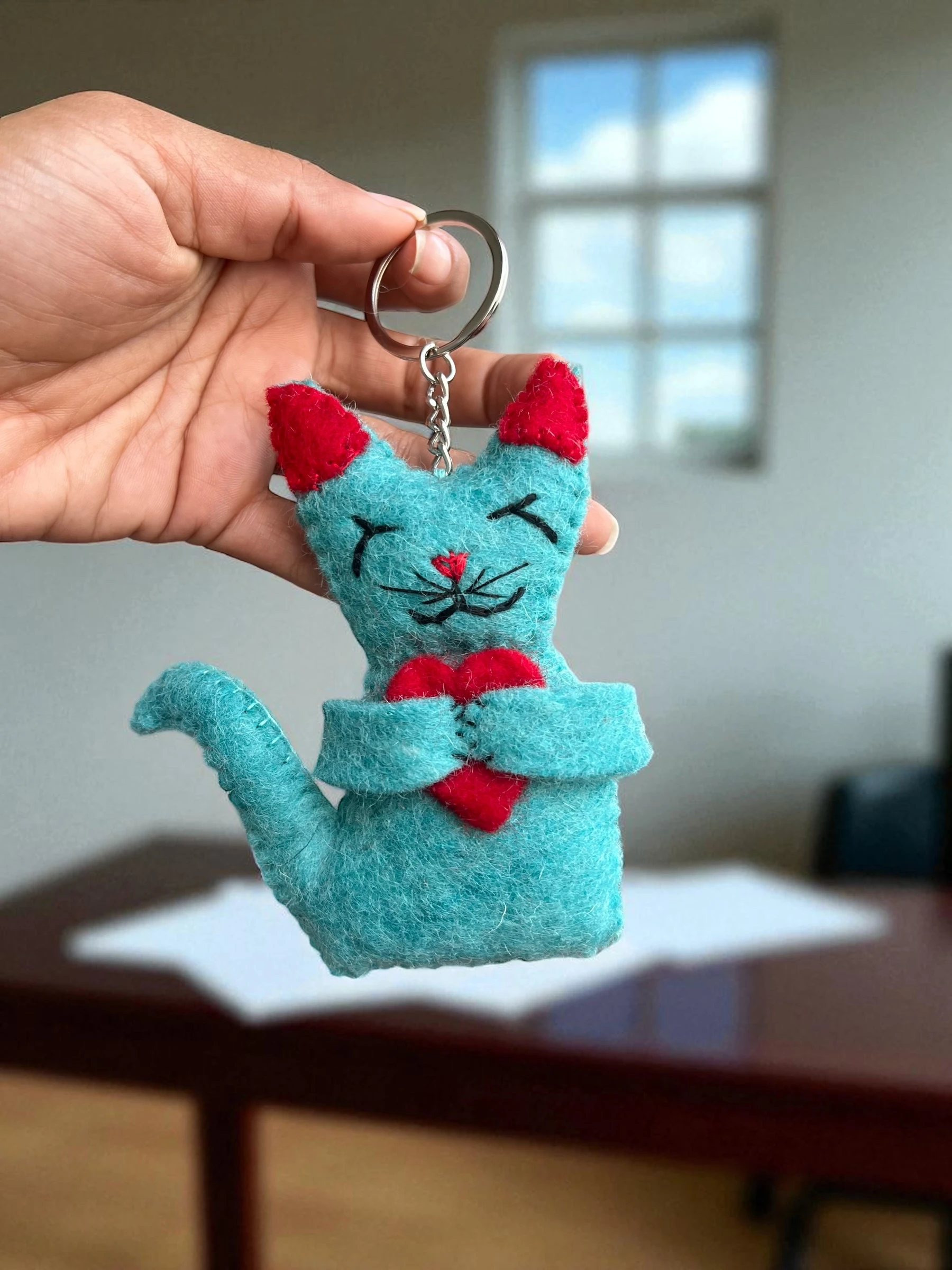 Cat Keyring - Krafther Kreations